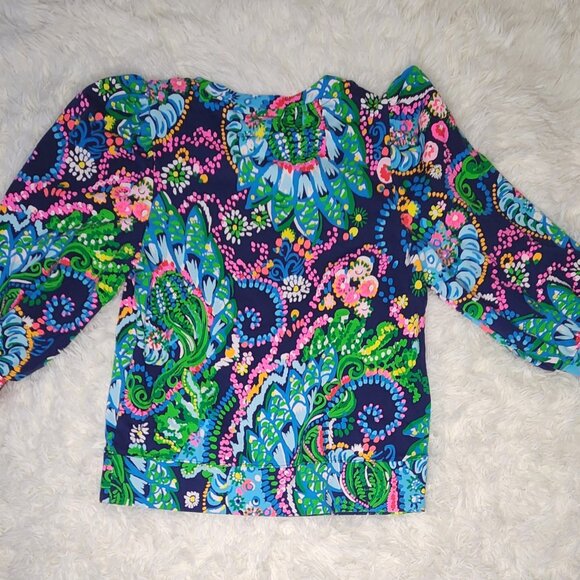 Lilly Pulitzer Corden Sweatshirt "Take Me To The Sea" - Picture 2 of 7